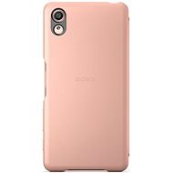 Sony SCR58 Style Flip Cover Rose Gold - Phone Case