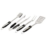 SOMAGIC 4-Piece Barbecue Tool Set, Stainless Steel, Soft-Grip Handle - Grill Set