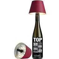Sompex Table LED bottle lamp Top 12,5 cm, burgundy - Table Lamp