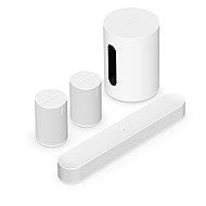 Sonos BEAM white + Sonos Sub Mini + 2x Sonos Era 100 - Home Theatre