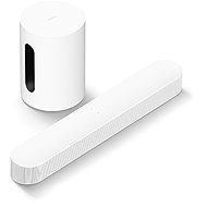 Sonos BEAM 2nd Gen. white + Sonos Sub Mini white - Sound Bar