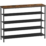 Songmics Vasagle Kua 120 cm, brown/black - Shoe Rack