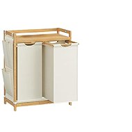 Songmics Laundry basket 2D bamboo frame, 100 l - Laundry Basket