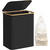 Songmics Laundry basket LESLIE 130 l black - Laundry Basket