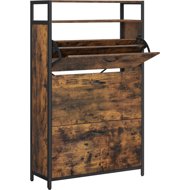 Songmics Vasagle Ruudo, flip-up, brown - Shoe Rack