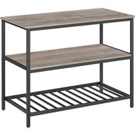 Houseland Kitchen shelf Vasagle Reedo, oak / black - Shelving Unit