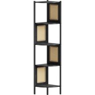 Songmics Vasagle Balisto corner shelf 156,4 cm, black - Shelf