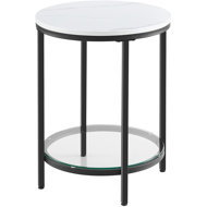 Songmics Vasagle Chipa black and white - Side Table