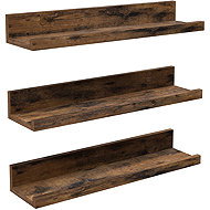 Songmics Vasagle Kamelia Set of 3 wall shelves 38 cm brown - Shelf