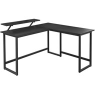 Songmics Vasagle Corner Black - Writing Desk