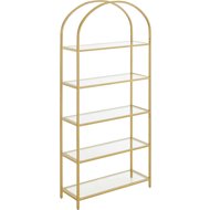 Songmics Montrie 183,5 cm gold - Shelving Unit