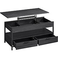 Songmics Coffee table with height adjustment Vasagle Indigra black - Coffee Table