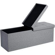 Songmics Arwad light grey - Ottoman