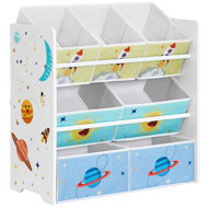 Songmics Toy shelf 7 boxes space 29,5 × 62,5 × 60 cm - Storage Box