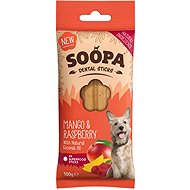 Soopa Dental sticks with mango and raspberry 100 g - Dog Treats