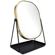 Sortland Narvik cosmetic mirror - gold and black - Makeup Mirror