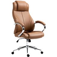 Sortland Dalen, genuine leather - light brown - Office Armchair