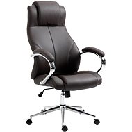 Sortland Dalen, genuine leather - brown - Office Armchair