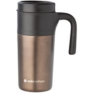 Sortland Thermo mug André Philippe with handle 330 ml, bronze - Thermal Mug