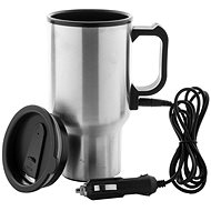 Sortland Car thermo mug with heating 450 ml - Thermal Mug