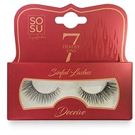 SOSU Cosmetics 7 Deadly Sins luxury false eyelashes Deceive - Adhesive Eyelashes