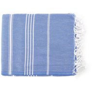 Nantong BeautyShow Textile Co Hamam sauna towel or sheet Jasmin, 100 × 180 cm, blue - Bath Towel