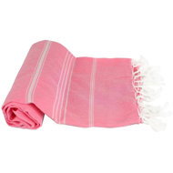 Nantong BeautyShow Textile Co Hamam sauna towel or sheet Jasmin, 100 × 180 cm, light pink - Bath Towel