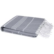 Nantong BeautyShow Textile Co Hamam sauna towel or sheet Jasmin, 100 × 180 cm, dark grey, - Bath Towel