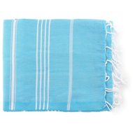 Nantong BeautyShow Textile Co Hamam sauna towel or sheet Jasmin, 100 × 180 cm turquoise, t - Bath Towel