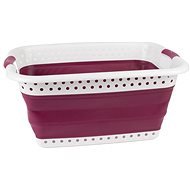 Kleeneze 37L, Violet - Laundry Basket