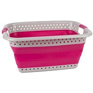 Kleeneze 37l, Pink - Laundry Basket