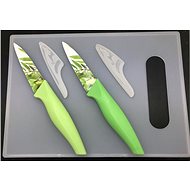 SOVIO Set of 2 Knives + Cutting Board SV-N02PSB bam. - Knife Set