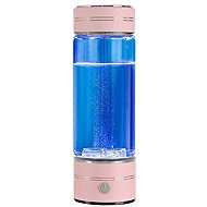 SOVIO hydrogen water generator 420 ml 1600ppb with thread for PET bottle pink - Hydrogen Bottle
