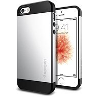 SPIGEN Slim Armor Satin Silver iPhone SE/5s/5 - Ochranný kryt