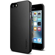 SPIGEN Thin Fit Black iPhone SE/5s/5 - Telefon tok