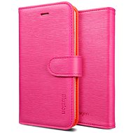 SPIGEN SGP Leather Case illuzion  Mandarine Rosa - Phone Case