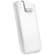 SPIGEN SGP Leather Pouch Case Crumena Whit - Phone Case