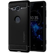 Spigen Rugged Armor Black Sony Xperia XZ2 Compact - Phone Cover