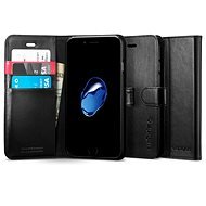 Spigen Wallet S Black iPhone 7 - Mobiltelefon tok
