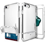 Spigen Flip Armor Satin Silver iPhone 7 - Ochranný kryt