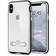 Spigen Crystal Hybrid Black iPhone X - Phone Cover