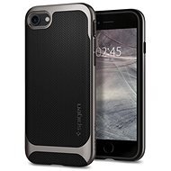 Spigen Neo Hybrid Herringbone Gunmetal iPhone 7/8/SE 2020 - Phone Cover