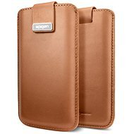 SPIGEN SGP iPhone 5 Leather Pouch Case Crumena Brown - Phone Case