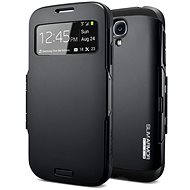  SPIGEN SGP Galaxy S4 Slim Armor Case Black View  - Phone Cover