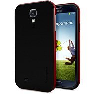 SPIGEN Galaxy S4 Hülle Neo Hybrid schwarz und rot - Schutzabdeckung