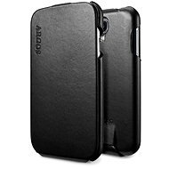 SPIGEN SGP Galaxy S4 Leather Case Argos Black  - Protective Case