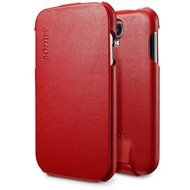 SPIGEN SGP Galaxy S4 Leather Case Argos Red - Protective Case