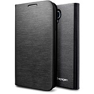 SPIGEN SGP Case Slim Wallet Metallic Black  - Phone Cover