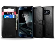 SPIGEN Wallet S Black Samsung Galaxy S7 - Handyhülle