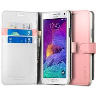  SPIGEN Wallet With Pink Azalea  - Phone Cover